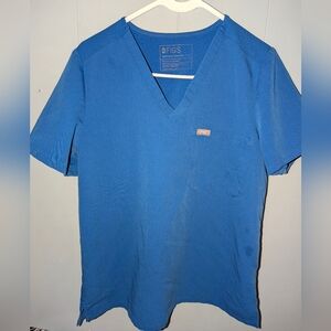 Figs Srub Top Royal Blue Medium